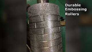 Embossingroller voor muren Kunststof Leer Duurzaam