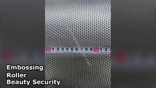 Embossing Roller Staal Verbetert de uitstraling van het product