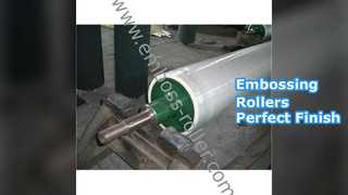 Houten lederen embossingrollen