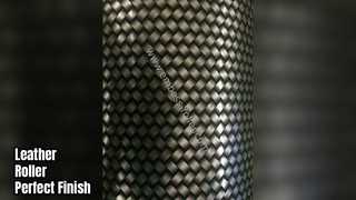Lederen embossingroller Upgrade uw afwerking