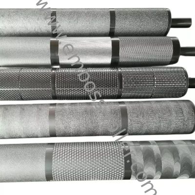 Gepersonaliseerde teksturiserende rol met een diameter van leer voor perfecte afmetingen en kleurresultaten
