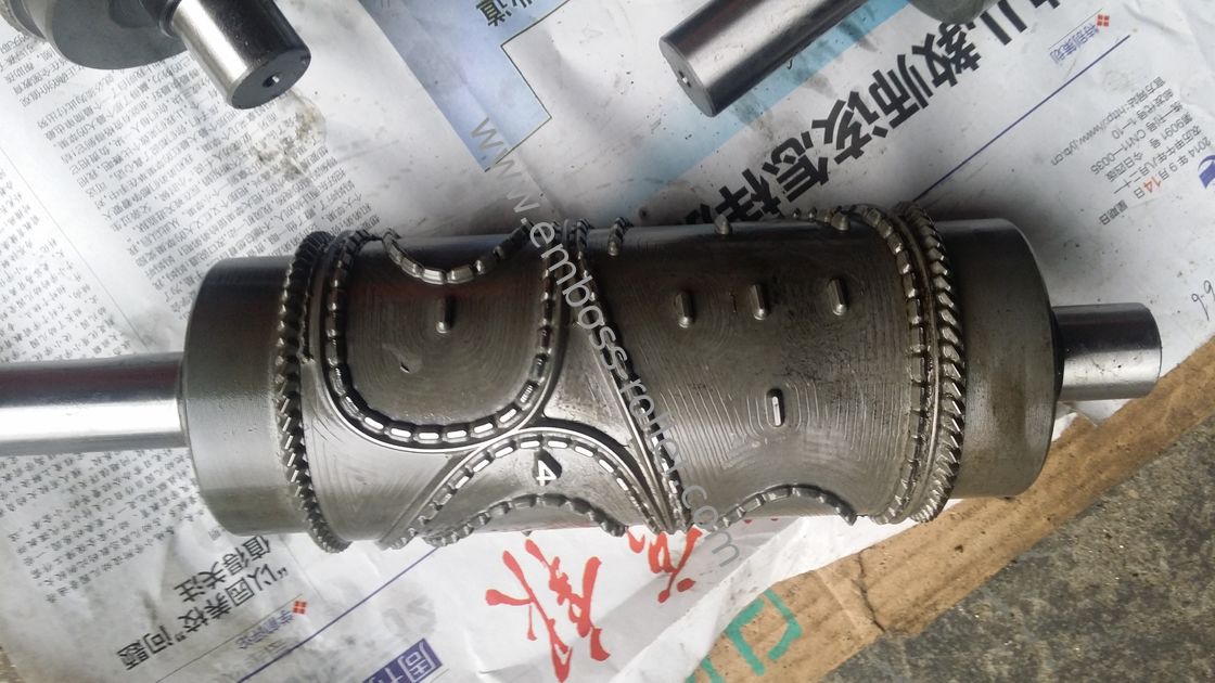 Seamless Pipe Steel Embossing Roller voor aanpasbare verpakkingsmachine en materiaal