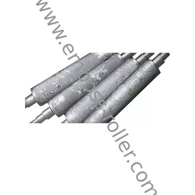 Handmatige laser gegraveerde embossingroller voor leer 600-1600 mm