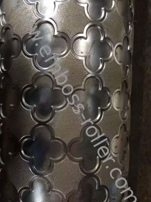 Embossing Roller voor Leer 600-1600mm Lasergegraveerd Handmatige Bediening