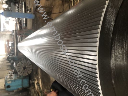 Laser gegraveerde embossingroller HV1100/HRC62 voor stof en leer